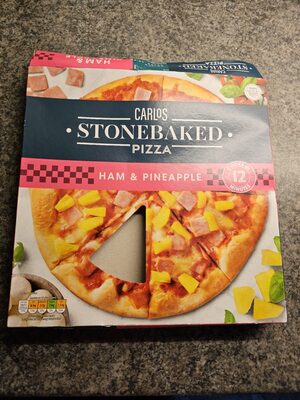 Carlos Stonebaked Pizza Ham & Pineapple