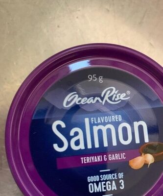 Salmon garlic teriyaki