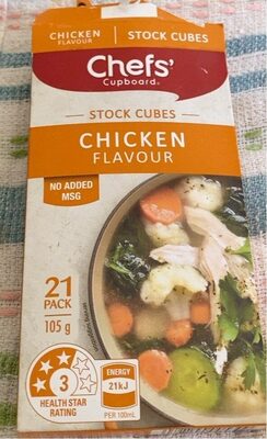 Chicken stock cubes
