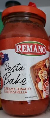 Pasta bake creamy tomato and mozzarella