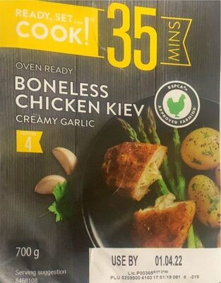 Boneless Chicken Kyiv Creamy Garlic