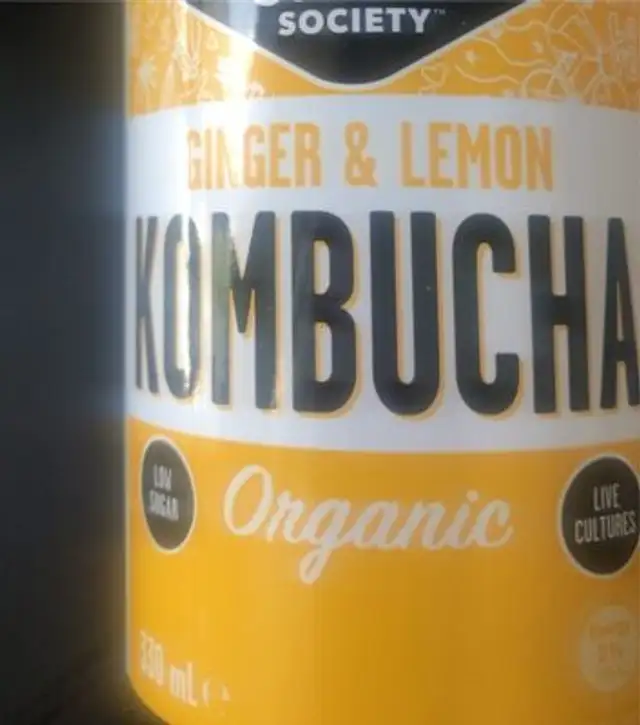 Kombucha ginger y lemon