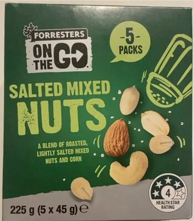Salted mixed nuts