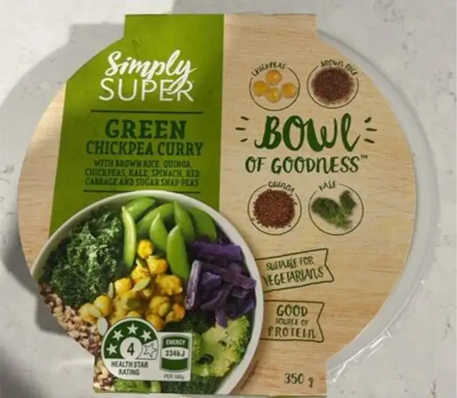 green chickpea curry