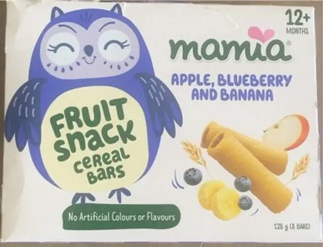 Apple, Blueberry & Banana Cereal Bars
