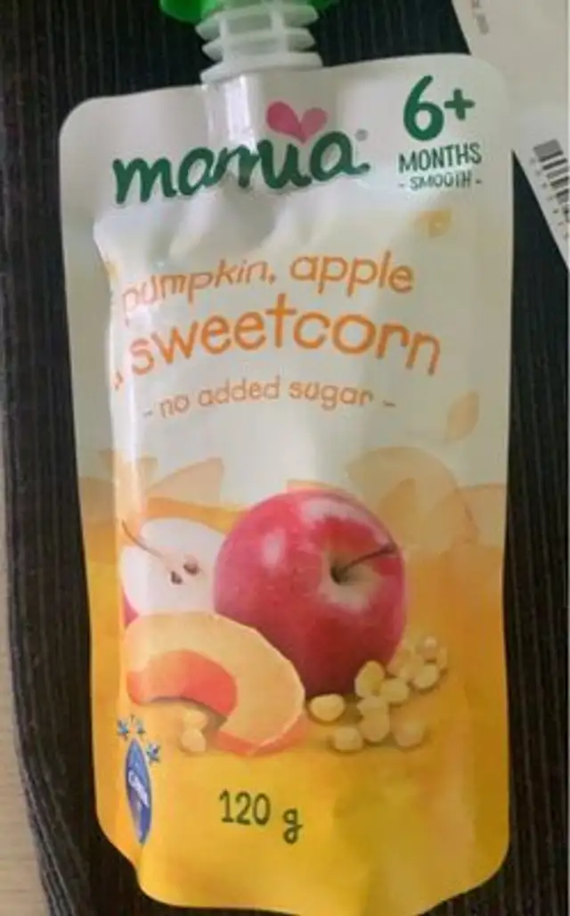 Pumpkin apple sweetcorn