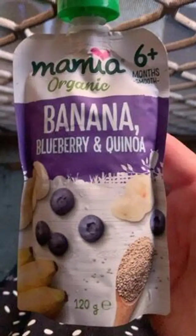Banana blueberry quinoa