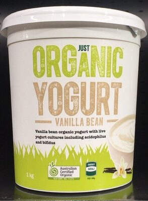 Vanilla Bean Yogurt front packaging