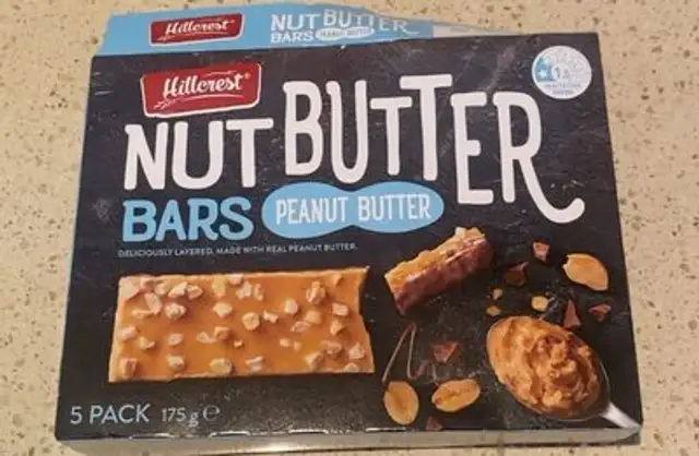 Nut Butter Bars - Peanut Butter