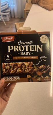 Gourmet Protein Bars front packaging