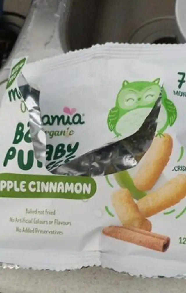 Baby puffs apple cinnamon