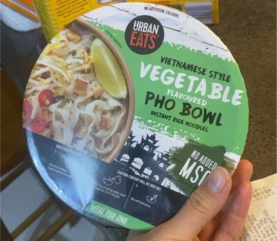 Vegetable flavour pho bowl