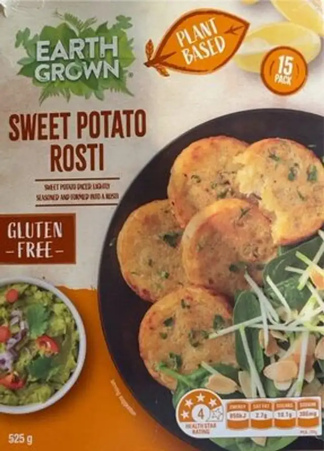 Sweet potato rosti
