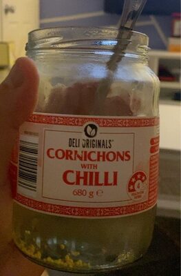 Cornichons with chilli