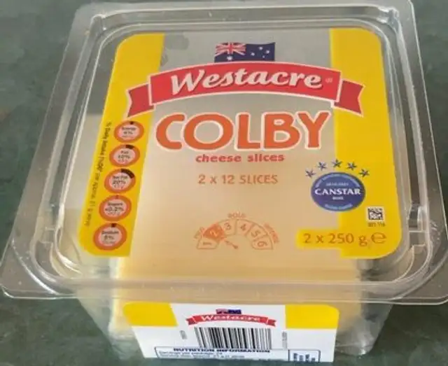 Colby Cheese Slices