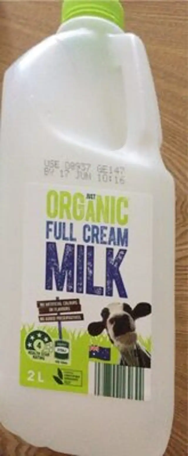 Organicfull cream milk