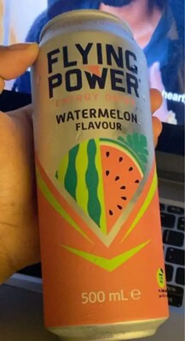 Flying power energy drink