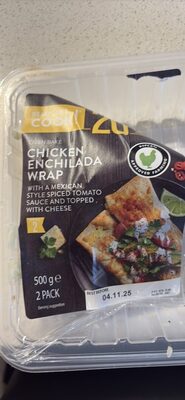 CHICKEN ENCHILADA WRAP