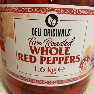 Whole red pepper