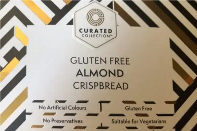 Gliten Free Almond Crispbread