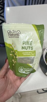 Pine Nuts nutrition facts table