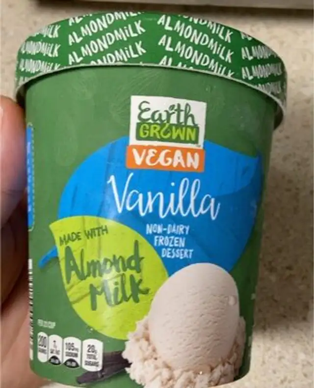 Vanilla nondairy frozen dessert