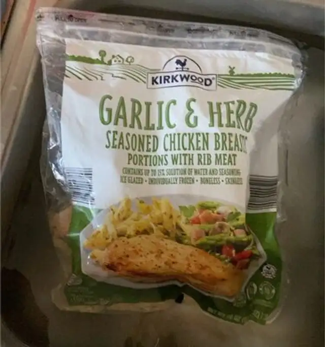 Garlic and herb chicken breast