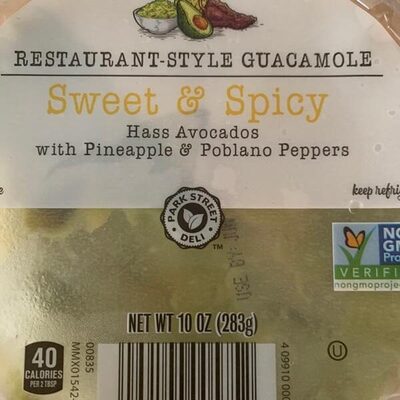 Restaurant-Style Guacamole, Pineapple Poblano