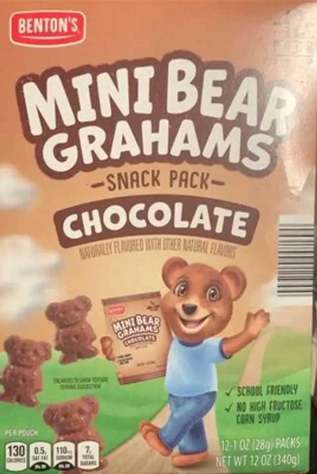 Chocolate mini bear grahams