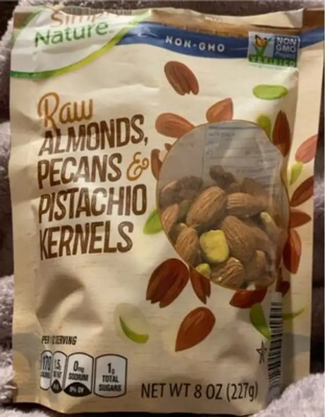 Raw Almonds, Pecans