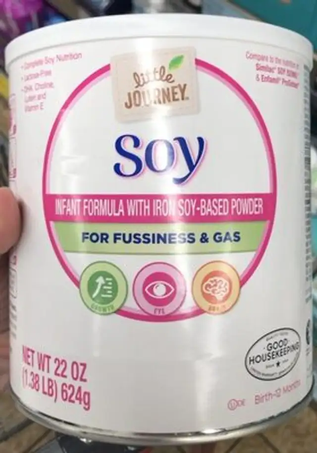 Soy baby formula