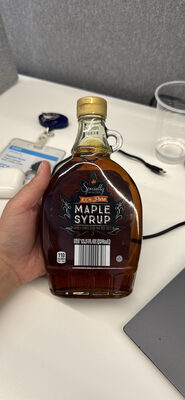 Maple Syrup front packaging