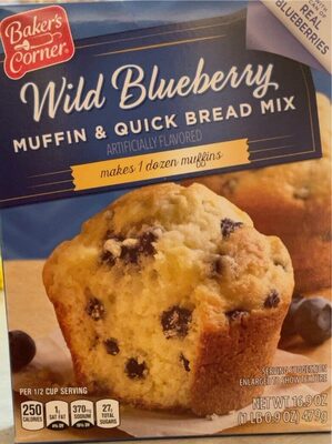 Wild Blueberry Muffin and Quick Bread Mix