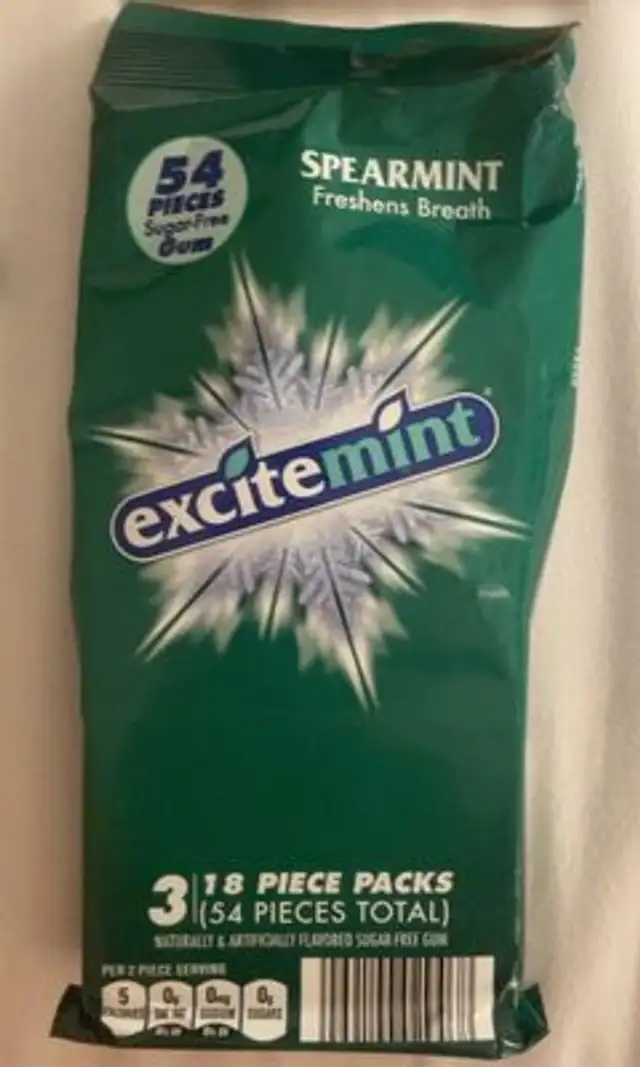 spearmint gum