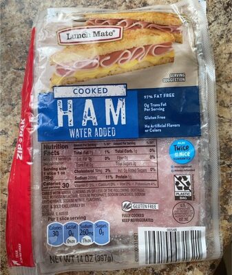 Cooked Ham front packaging