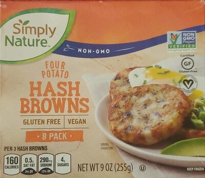 Four Potato Hash Browns