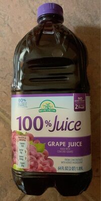 100% Grape Juice