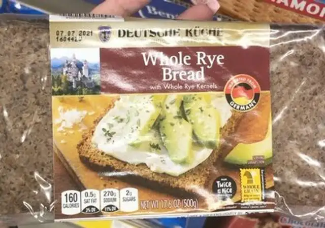 Whole rye bread
