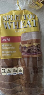 SPLIT TOP WHEAT BREAD front packaging