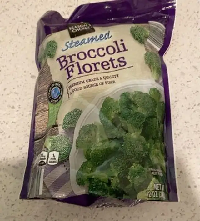Steamed Broccoli Florets