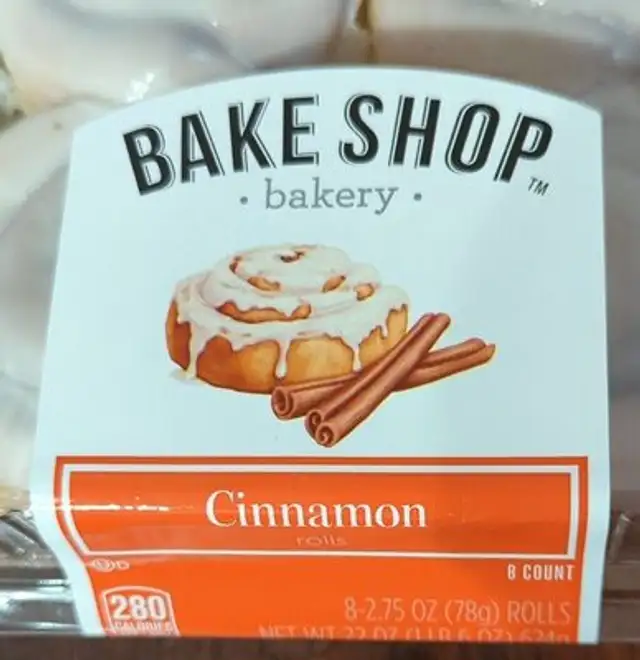 Bake Shop Cinnamon Rolls