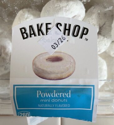 Powedered mini donuts