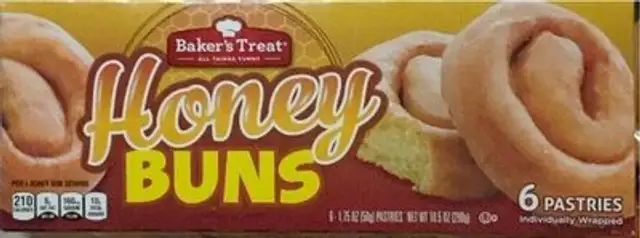 Honey Buns front packaging
