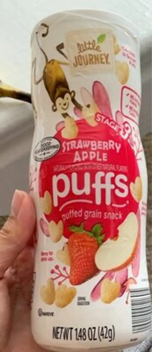 Strawberry apply puffs