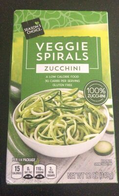 Veggie spirals (zucchini)