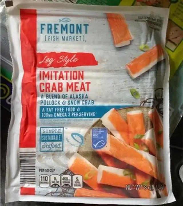 Imitation crab meat