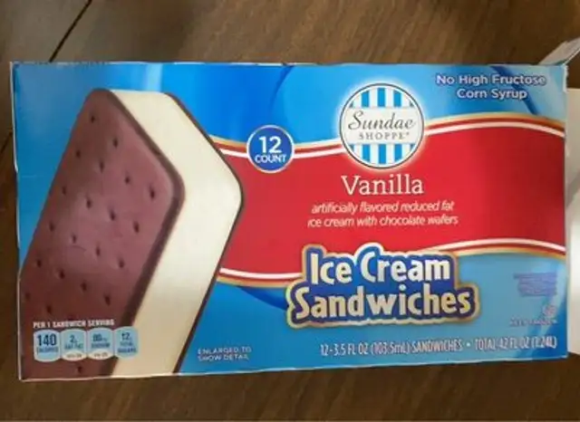 Ice cream sandwiches