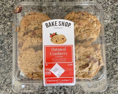 Oatmeal Cranberry Cookies front packaging