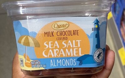 Milk sea salt caramel almonds