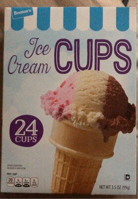 Ice Cream Cups front packaging